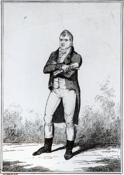 Henryk Hunt Esquire (1773-1835) 1816 autorstwa George Cruikshank