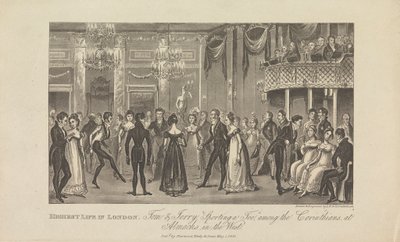 Najwyższe życie w Londynie... autorstwa George Cruikshank