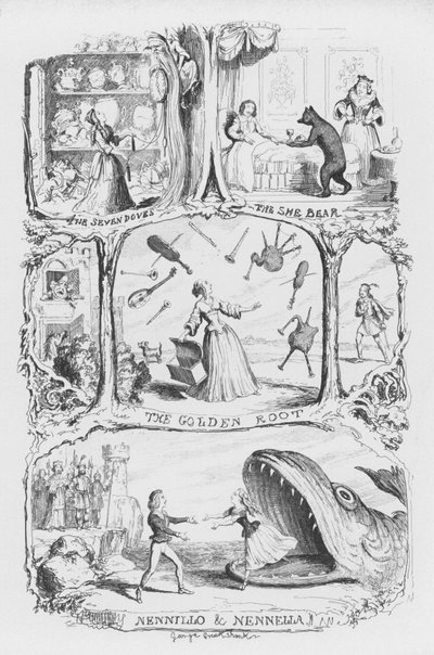 Ilustracja do The Pentamerone autorstwa George