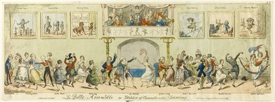 La Belle Assemblée autorstwa George Cruikshank