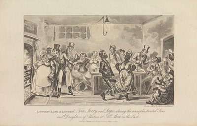Najniższe „Życie w Londynie”... autorstwa George Cruikshank