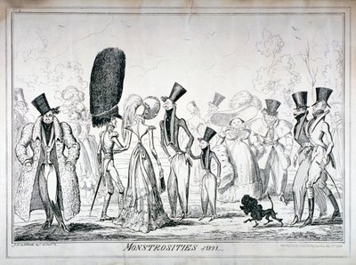 "Potworności 1821", 1835. autorstwa George Cruikshank