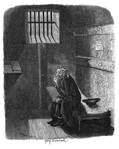 Scena z Olivera Twista autorstwa Charlesa Dickensa, 1837 autorstwa George Cruikshank