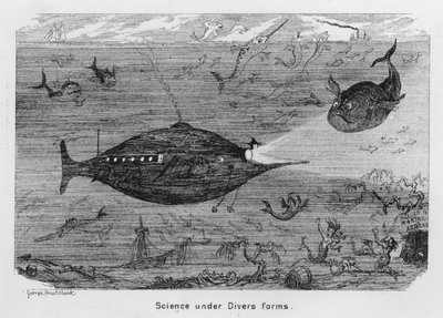 Nauka pod różnymi formami (grafika) autorstwa George Cruikshank