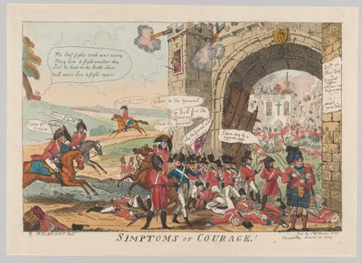 „Simptomów odwagi!” autorstwa George Cruikshank