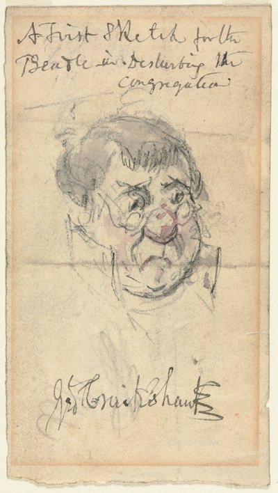 Beadle. autorstwa George Cruikshank