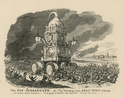 Gin Juggarnath autorstwa George Cruikshank