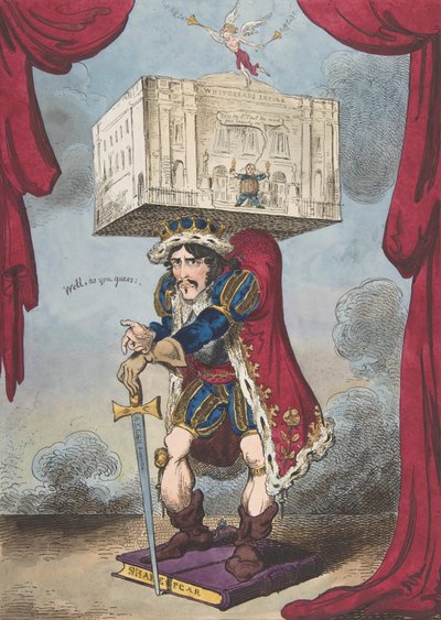 Atlas teatralny, 7 maja 1814 r., 7 maja 1814 r. autorstwa George Cruikshank