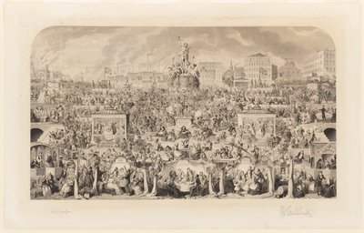 Kult Bachusa autorstwa George Cruikshank