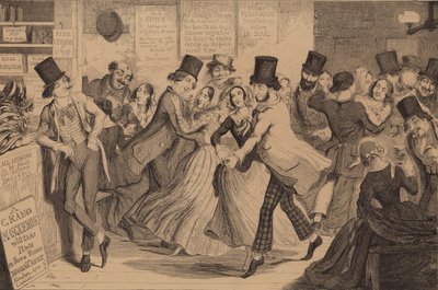 Dzieci pijaka autorstwa George Cruikshank
