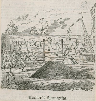 Gimnastyka Woelkera autorstwa George Cruikshank