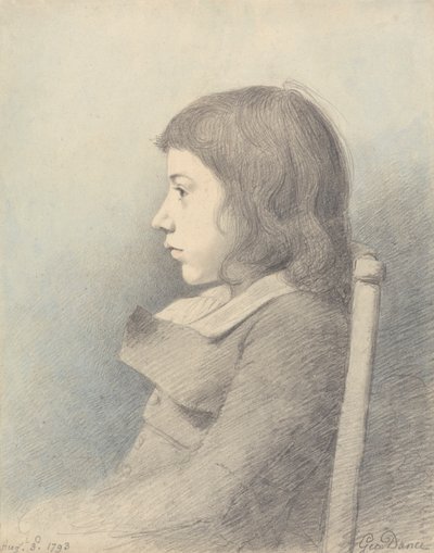 Portret chłopca autorstwa George Dance