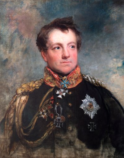 Feldmarszałek August Neidhardt, hrabia Gneisenau autorstwa George Dawe