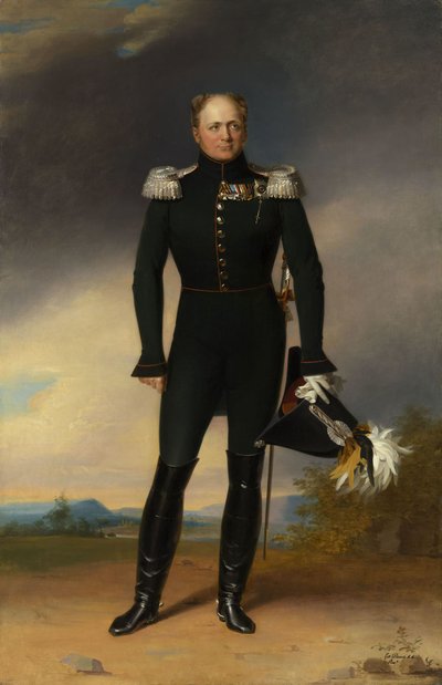 Portret cesarza Rosji Aleksandra I Rosyjskiego autorstwa George Dawe