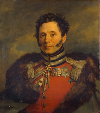 Portret generała Nikołaja Iwanowicza Depreradowicza 1767-1843, przed 1825 r. autorstwa George Dawe