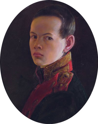 Portret księcia koronnego Aleksandra Nikołajewicza 1818-1881 autorstwa George Dawe