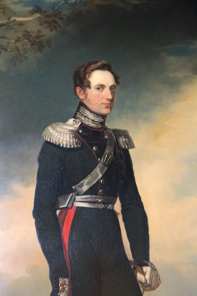 „Portret wielkiego księcia Mikołaja Pawłowicza”, lata 20. XIX w. autorstwa George Dawe