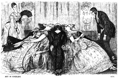 Sztuka w Excelsis, 1874 1891. autorstwa George du Maurier
