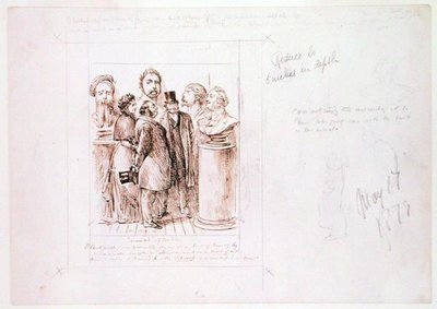 Triumf realizmu autorstwa George du Maurier