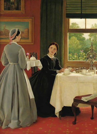 Podwieczorek, 1865. autorstwa George Dunlop Leslie