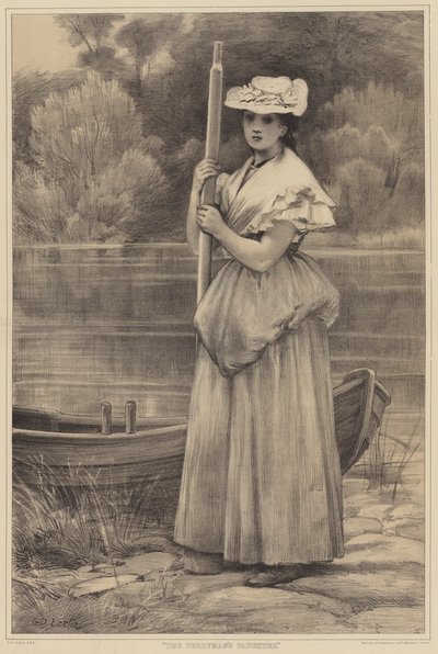 Córka przewoźnika autorstwa George Dunlop Leslie