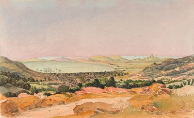 Kapsztad, ok. 1862 (akwarela) autorstwa George E.L.S. Sanford