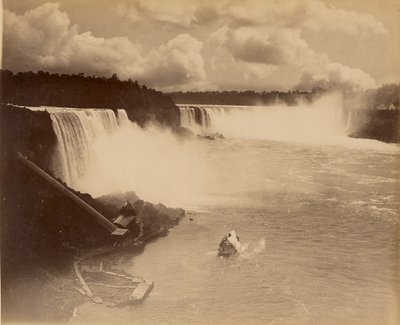 Wodospad Niagara autorstwa George E. Curtis