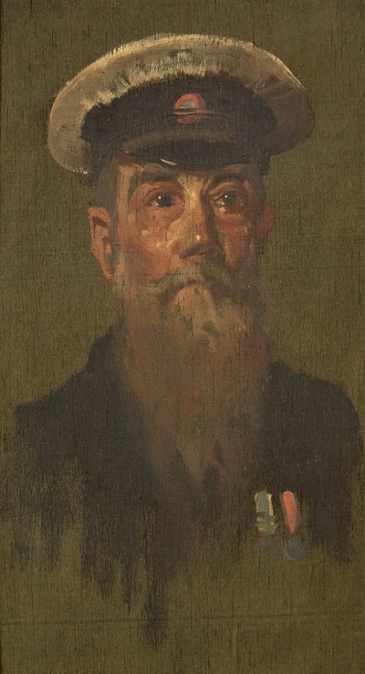 Portret J. Brooksa, VI Dragonów, ok. 1930 r. 1920 (olej na desce) autorstwa George Edmund Butler
