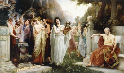 Wyrocznia, autorstwa George Edward Robertson
