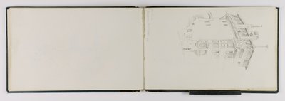 (Szkicownik) Stary dom, Lozanna autorstwa George Elbert Burr
