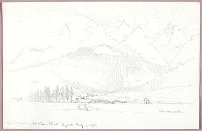 Bad Moos, Sexten Thal, Tyrol autorstwa George Elbert Burr