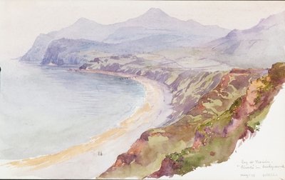 Zatoka w Nevin, Walia, 1899. autorstwa George Elbert Burr