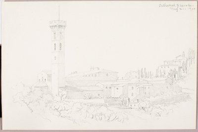 Katedra, Fiesole autorstwa George Elbert Burr