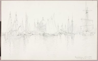 Giudecca - Wenecja autorstwa George Elbert Burr
