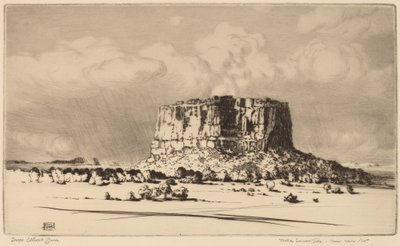 Zaczarowany Stół, Nowy Meksyk (nr 2) autorstwa George Elbert Burr