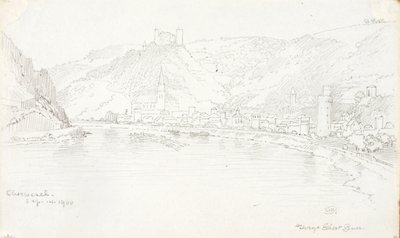 Oberwesel autorstwa George Elbert Burr