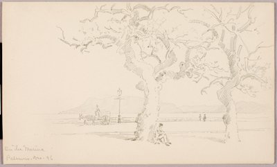 Na przystani, Palermo autorstwa George Elbert Burr