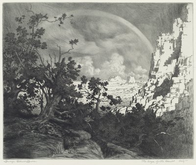 Krawędź pustyni, Arizona autorstwa George Elbert Burr