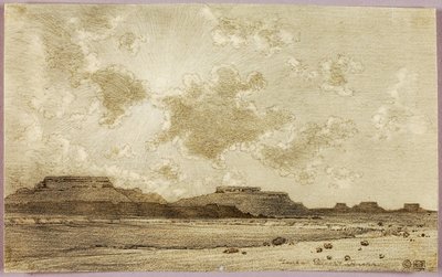 Bez tytułu (rysunek przeniesieniowy do druku) autorstwa George Elbert Burr
