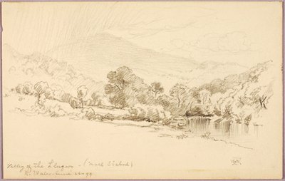 Dolina Llugwy (Moel Siabod), północna Walia autorstwa George Elbert Burr