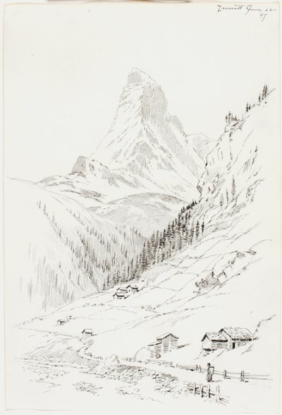 Zermatt autorstwa George Elbert Burr