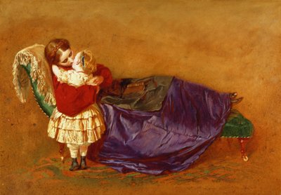 Dobranoc, 1863 (olej na papierze) autorstwa George Elgar Hicks