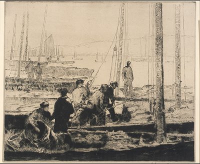 Flota sardynek autorstwa George Elmer Browne