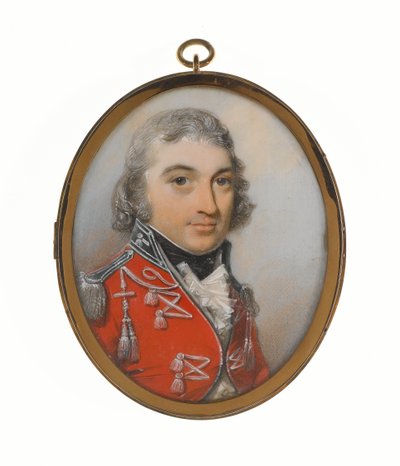 Niezidentyfikowany oficer kawalerii fenomenalnej autorstwa George Engleheart
