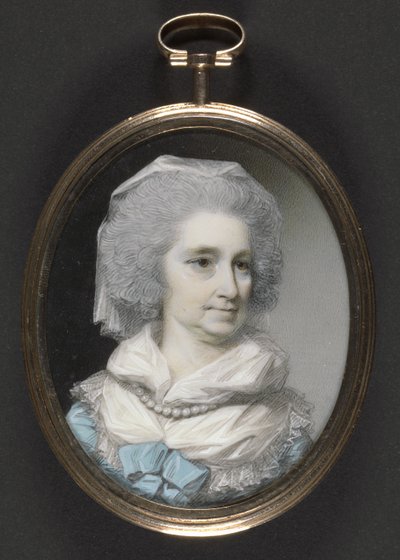 Lady Grace Burnaby (wc i gwasz na kości słoniowej) autorstwa George Engleheart