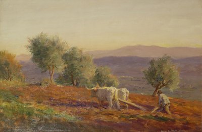 Gdzie Virgil śpiewał, Orka człowieka, 1912 autorstwa George Faulkner Wetherbee
