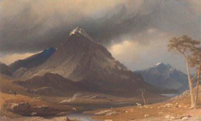 Tryfan, Carnarvonshire autorstwa George Fennell Robson