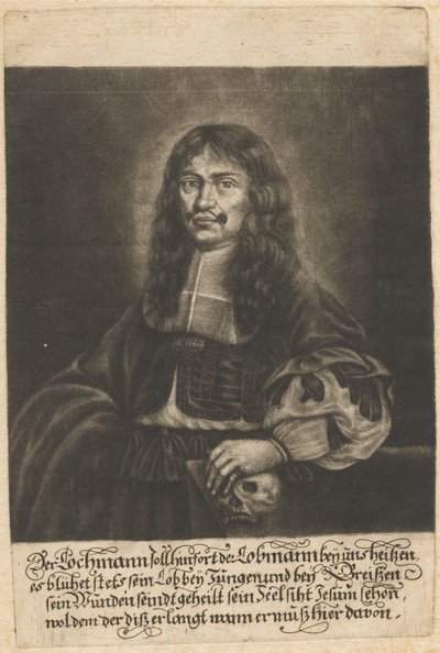 Michał Lochmann (1630-1674) autorstwa George Fennitzer
