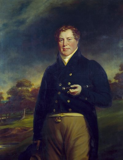 John Theobald, ok. 1815 r. (olej na płótnie) autorstwa George Francis Joseph