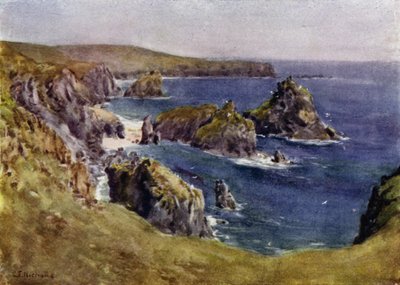 Zatoka Kynance autorstwa George Franck Nicholls